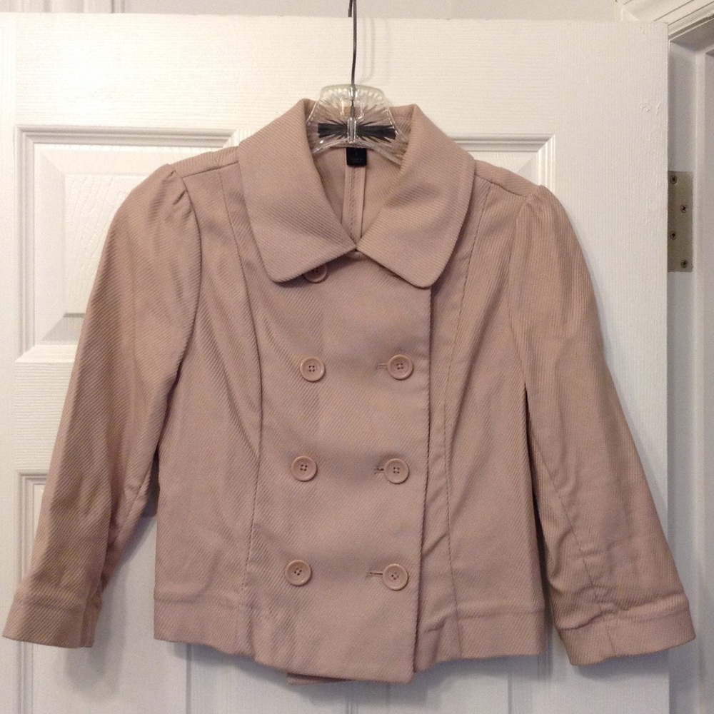 Express 3/4 Sleeve Light Purple Jacket